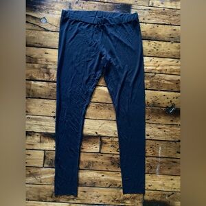COS Black Stretch Mesh Pants Sz L